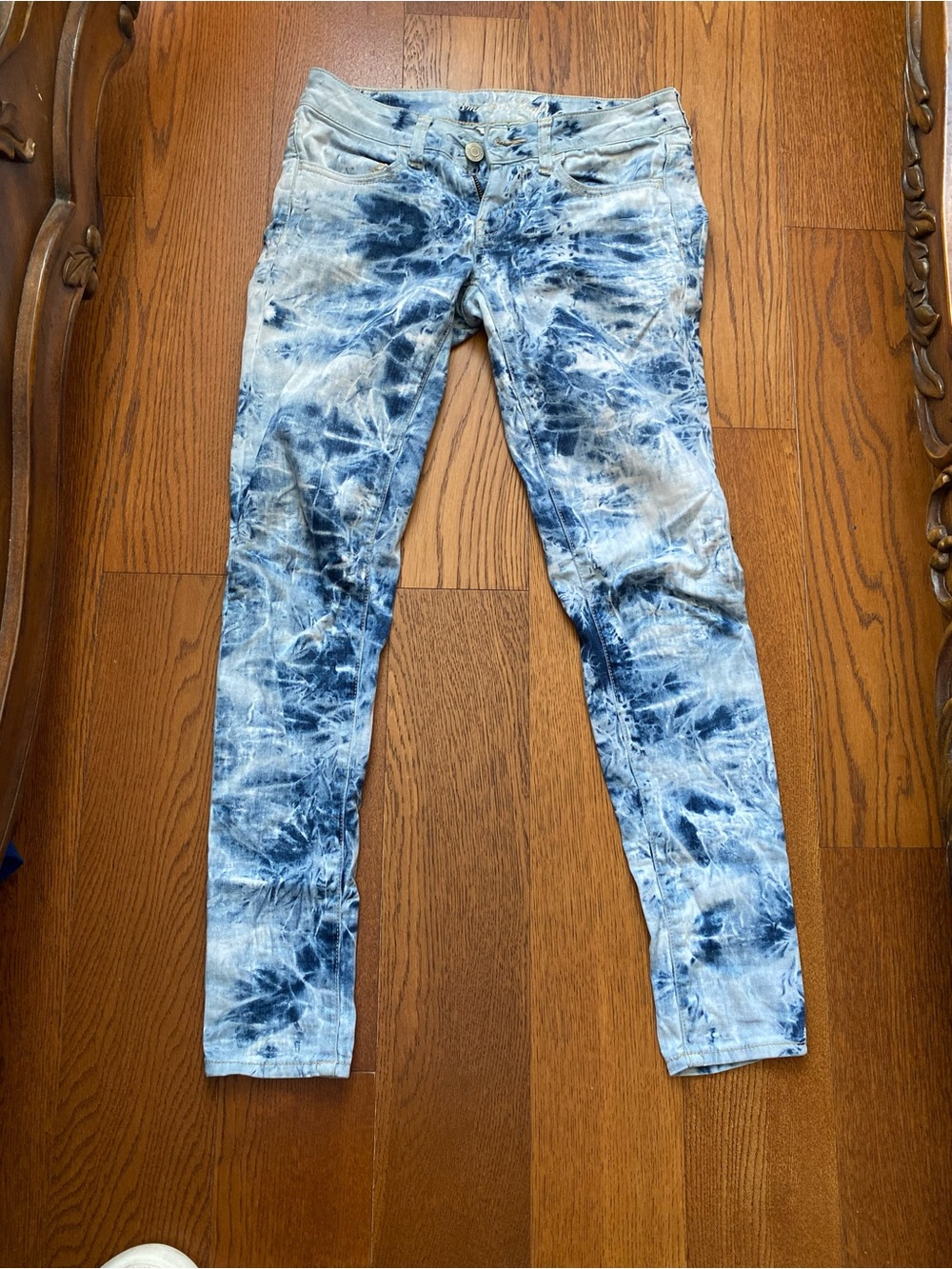 American eagle super stretch acid wash Skinny Jeans